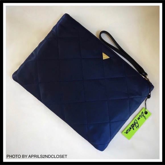 SAM EDELMAN OVERSIZED WRISTLET CLUTCH POUCH A3C - Picture 7 of 8